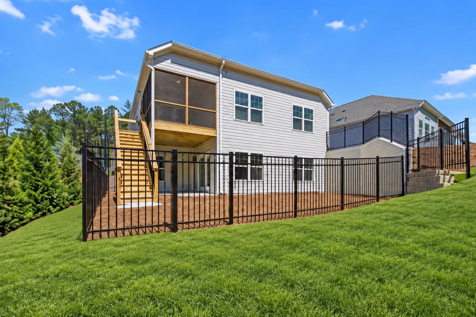 Rear yard